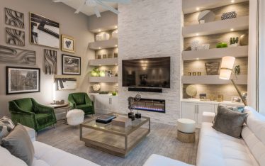 Lykos residential - Living room