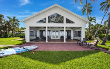 Rear home view built by the Lykos Group, Southwest Florida