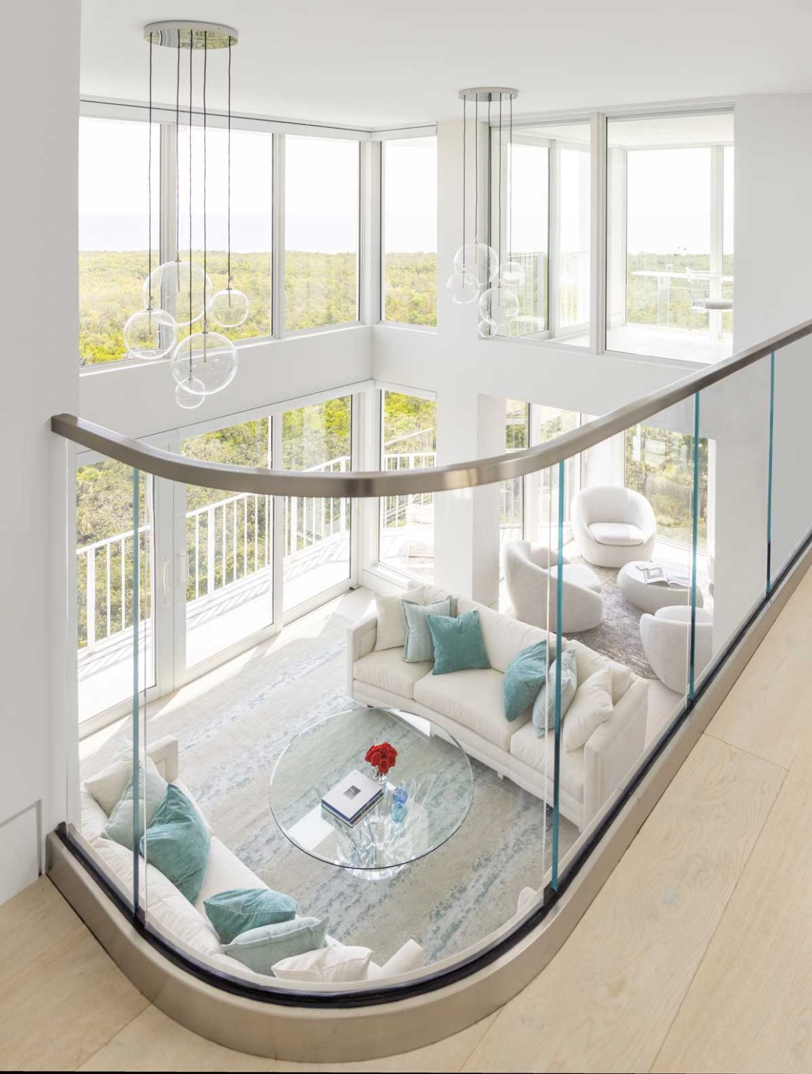 Picture of Sleek glass dominates this Naples penthouse’s redesign | The Lykos Group