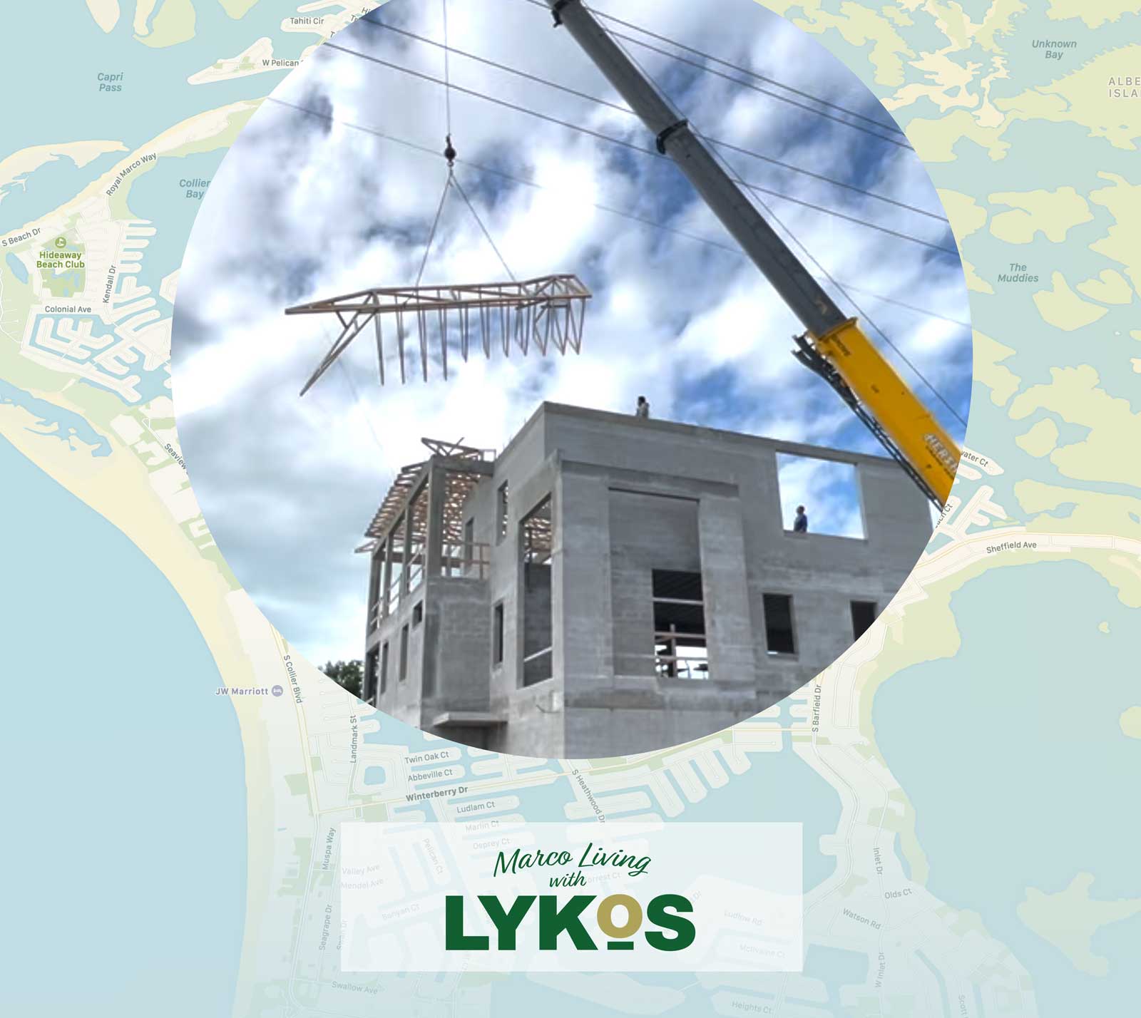 Lykos Marco Island Home Construction Progress