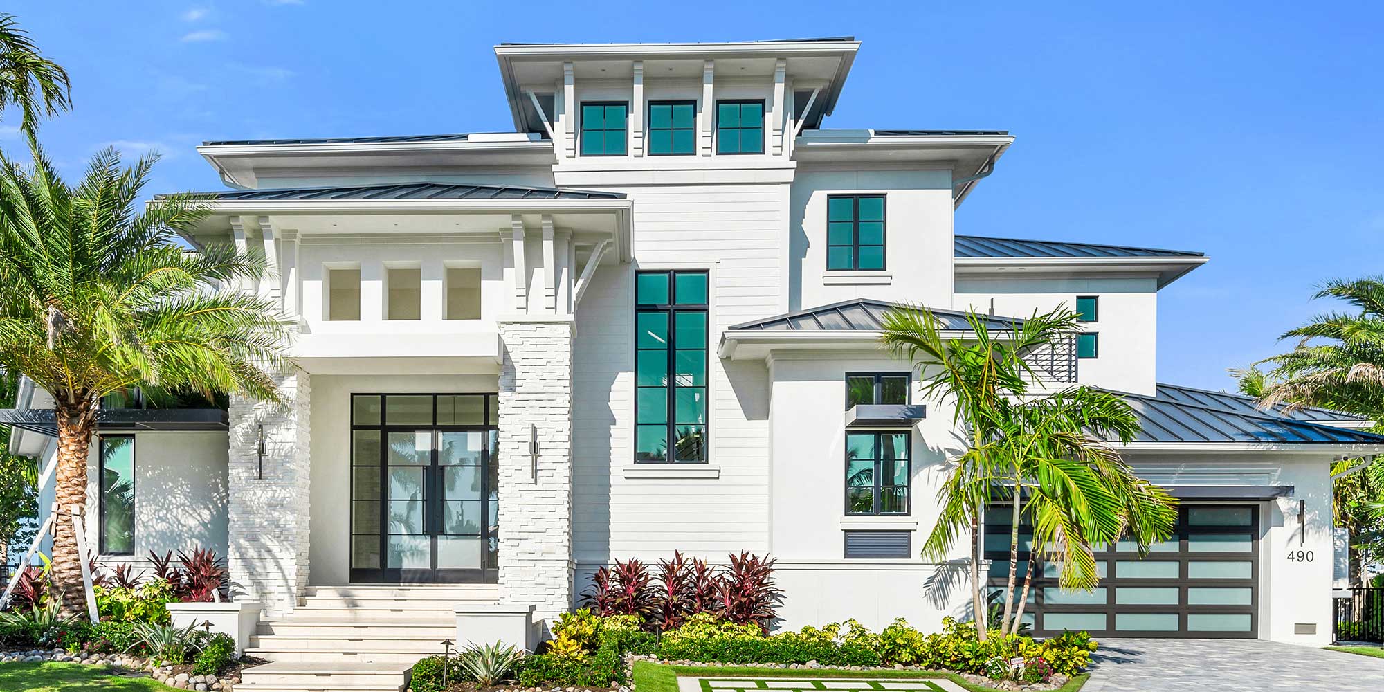 Custom Home built by Lykos Group